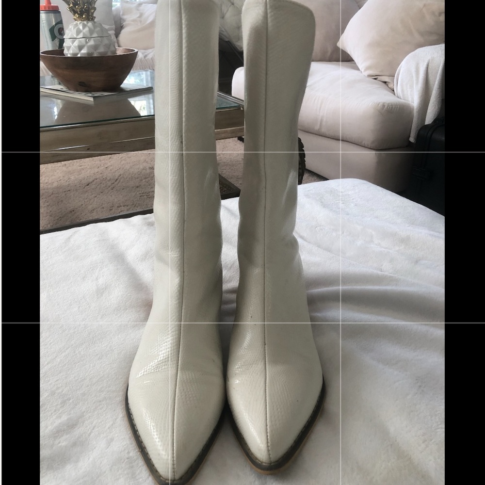 White boots
